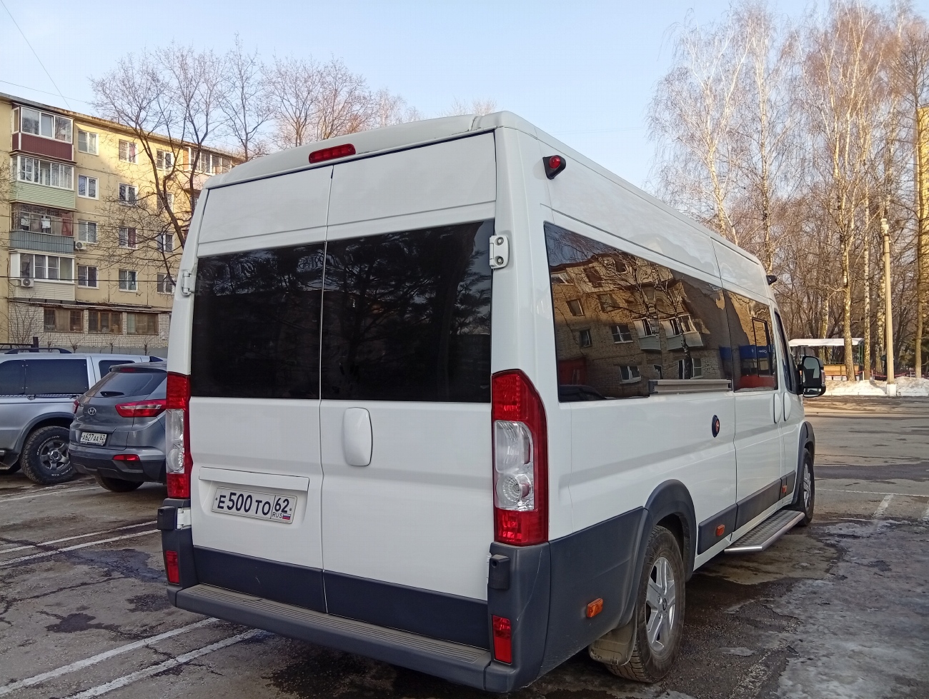 Рязанская область, Нижегородец-2227SK (Peugeot Boxer) № Е 500 ТО 62
