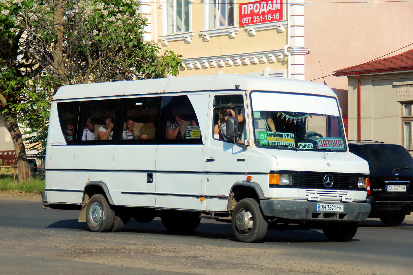 Одесская область, Mercedes-Benz T2 609D № BH 3621 HK