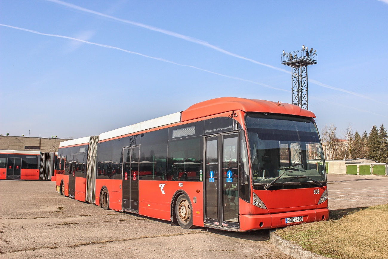 Литва, Van Hool New AG300 № 803