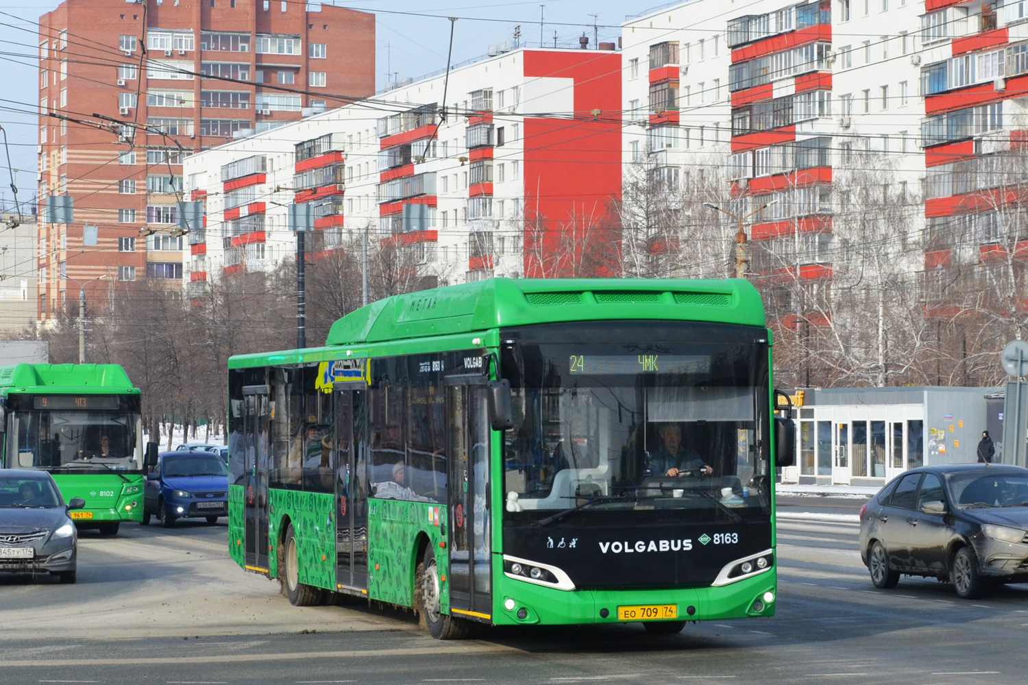 Челябинская область, Volgabus-5270.G2 (CNG) № 8163