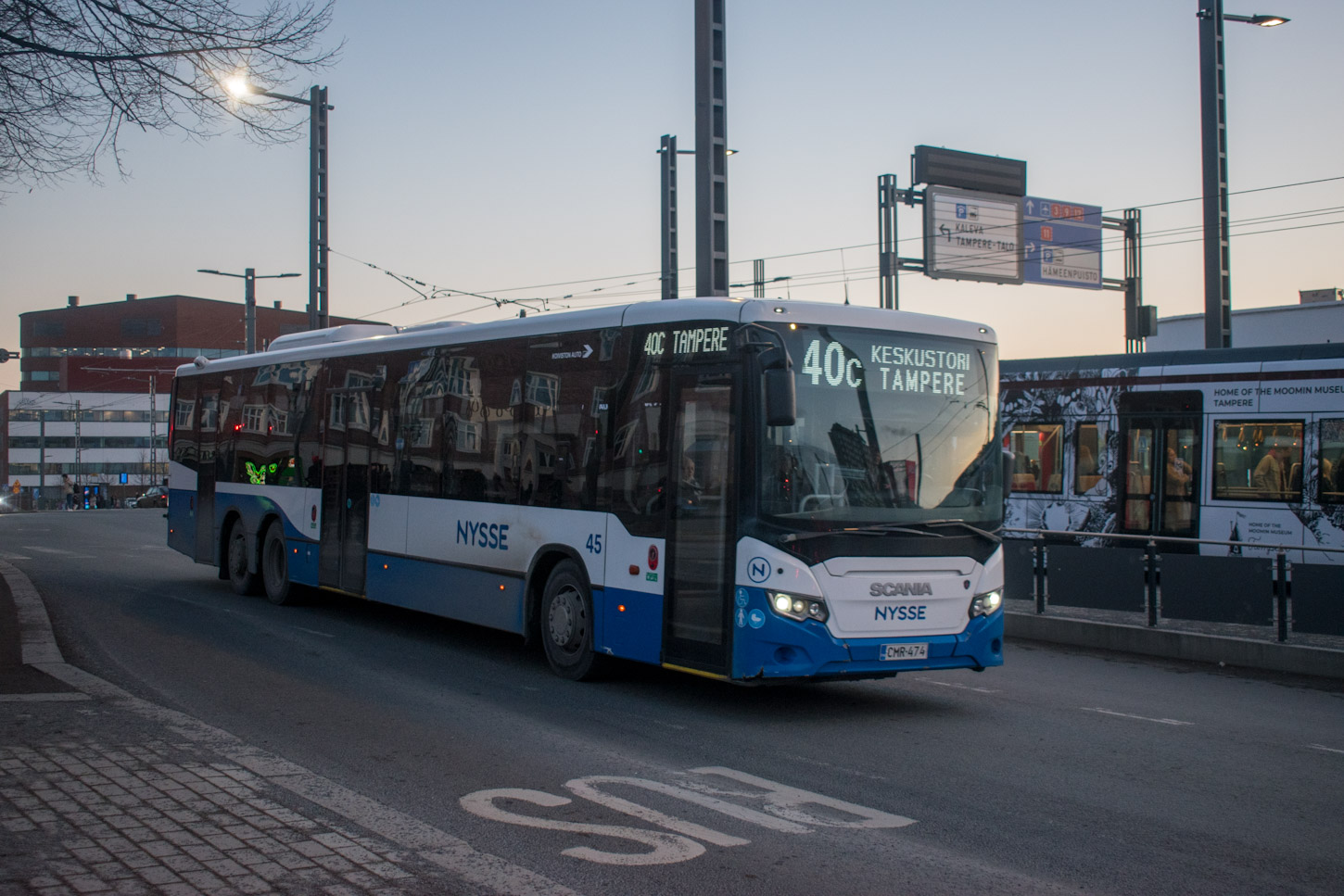 Финляндия, Scania Citywide LE Suburban № 45