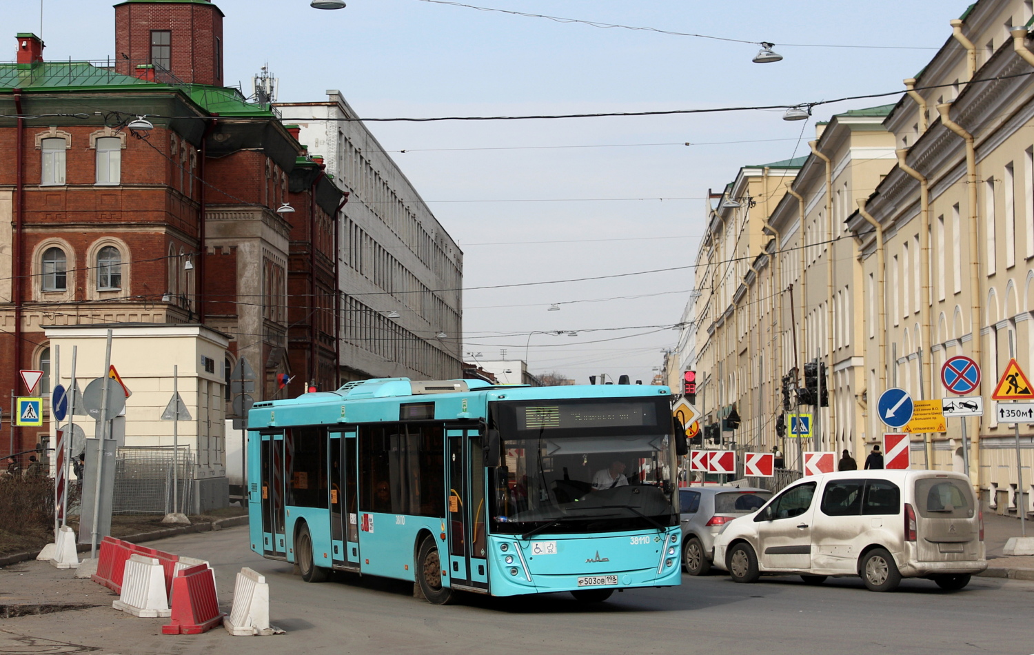 Санкт-Петербург, МАЗ-203.947 № 38110