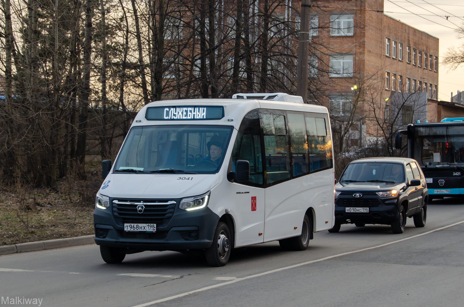 Санкт-Петербург, ГАЗ-A68R52 City № 3041