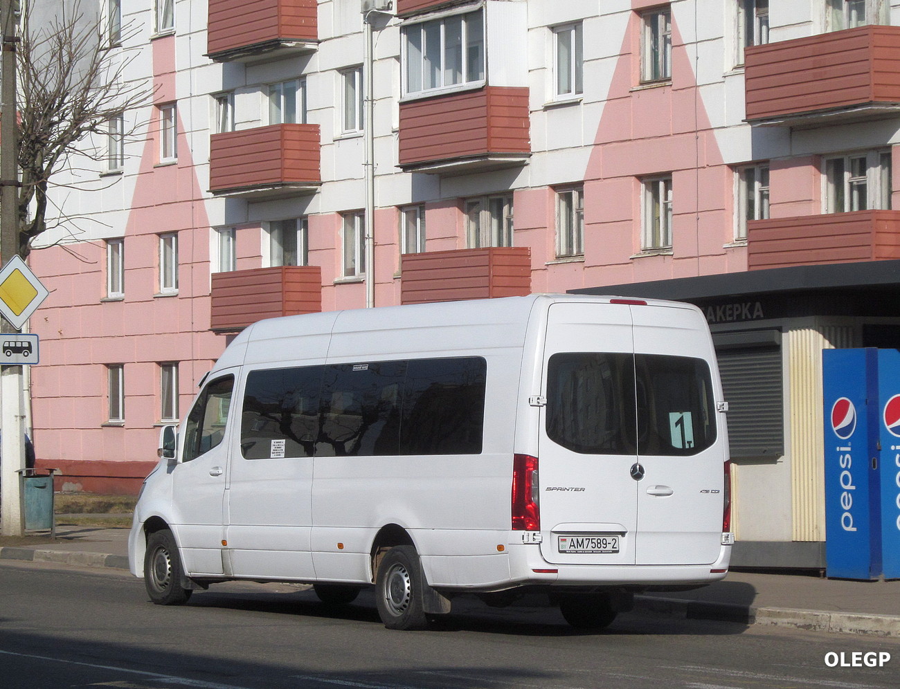 Витебская область, Mercedes-Benz Sprinter W907 416CDI № АМ 7589-2