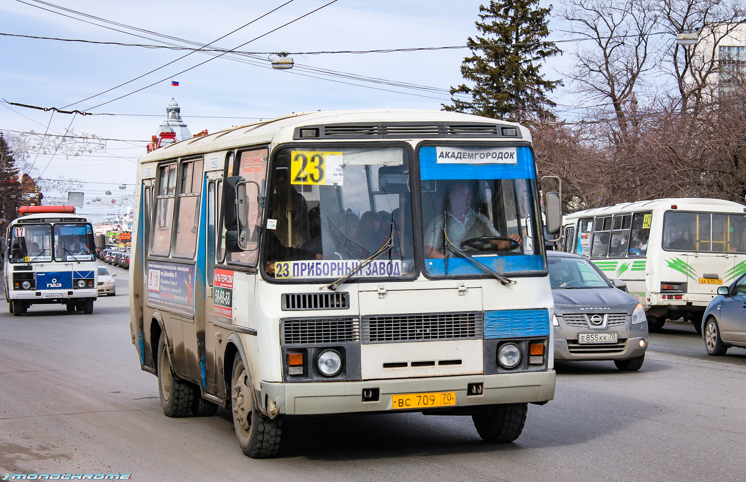 Томская область, ПАЗ-32054 № ВС 709 70