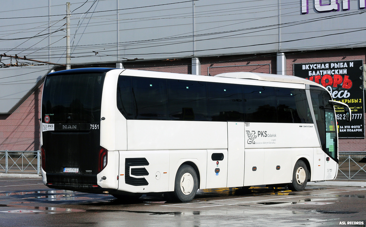 Польша, MAN R07 Lion's Coach RHC464 № 7551