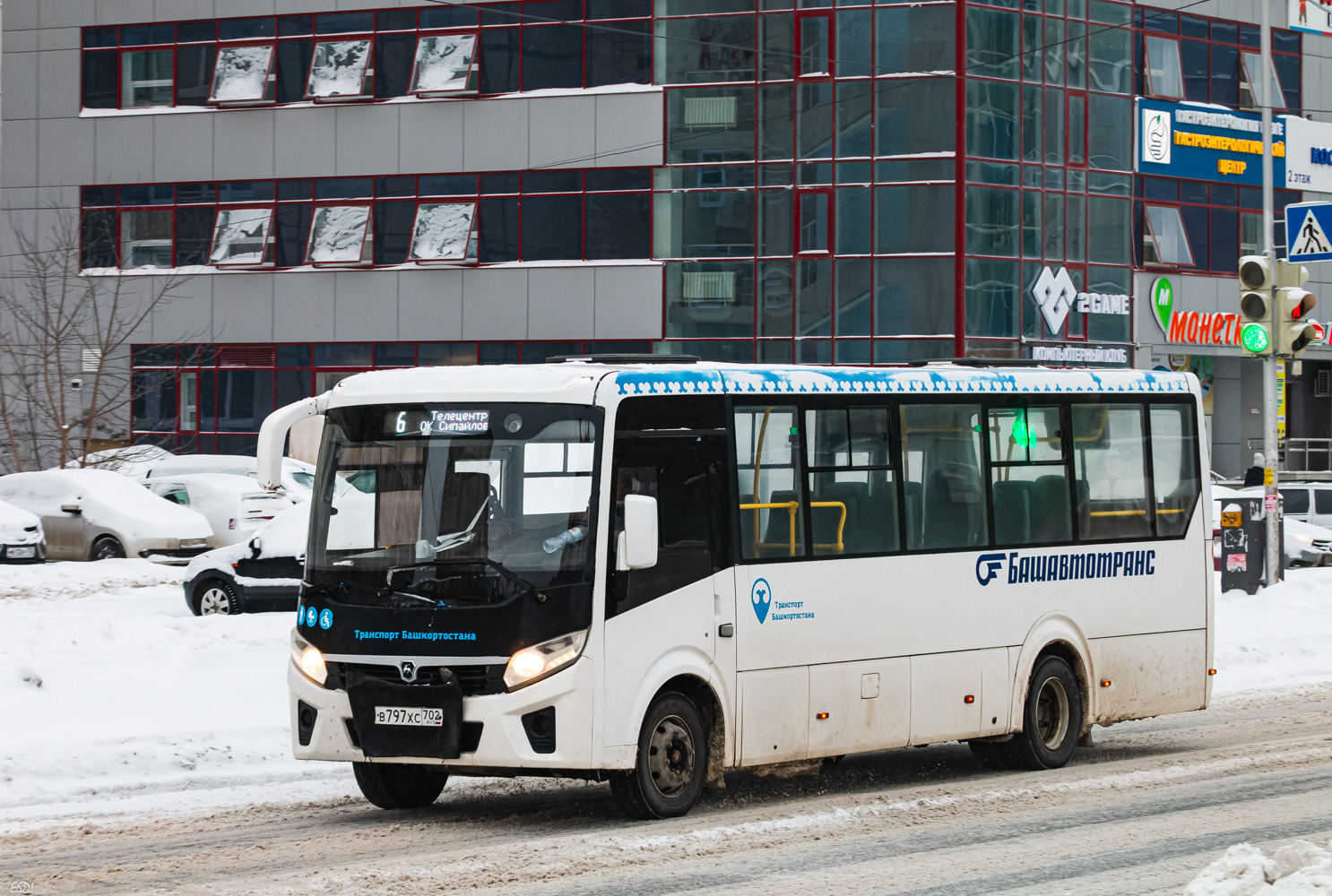 Башкортостан, ПАЗ-320415-04 "Vector Next" № 6307