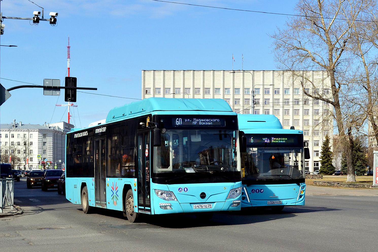 Архангельская область, Lotos-105C02 № О 476 ТЕ 29