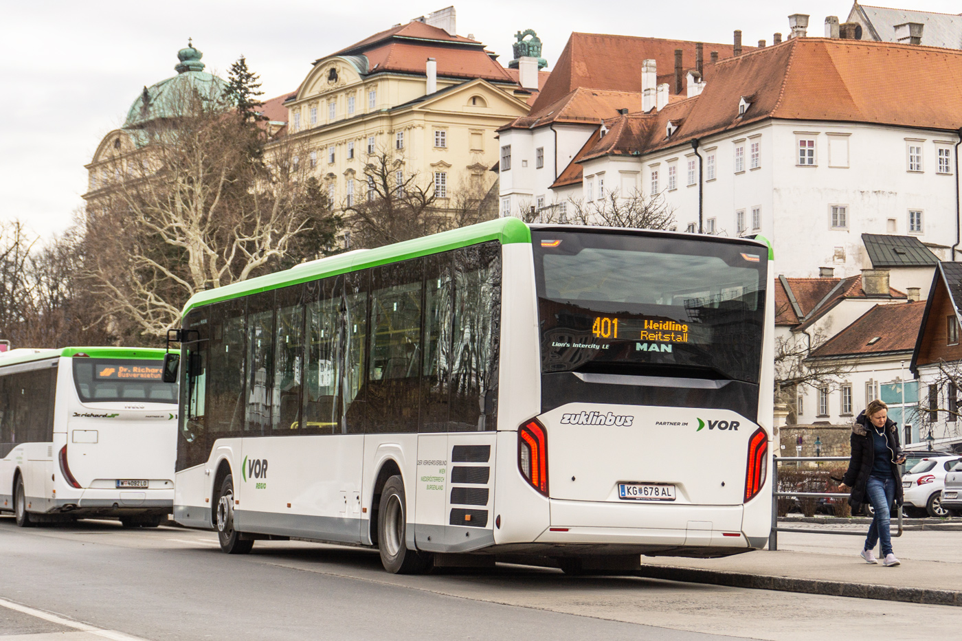 Австрия, MAN 42C Lion's Intercity LE 12 LEÜ360 № KG 678 AL