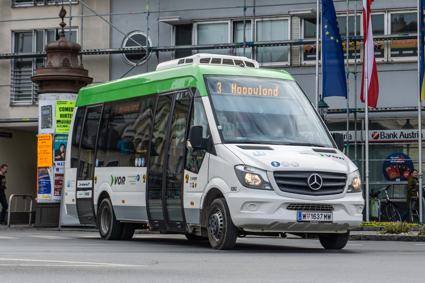 Австрия, Mercedes-Benz Sprinter City 65 № 0262