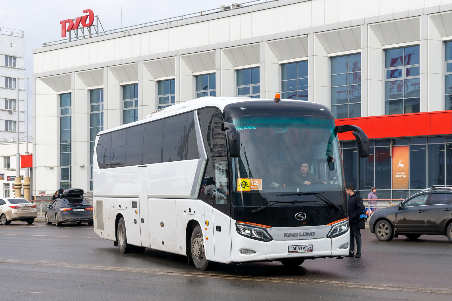 Нижегородская область, King Long XMQ6129Y № Т 404 ТР 152