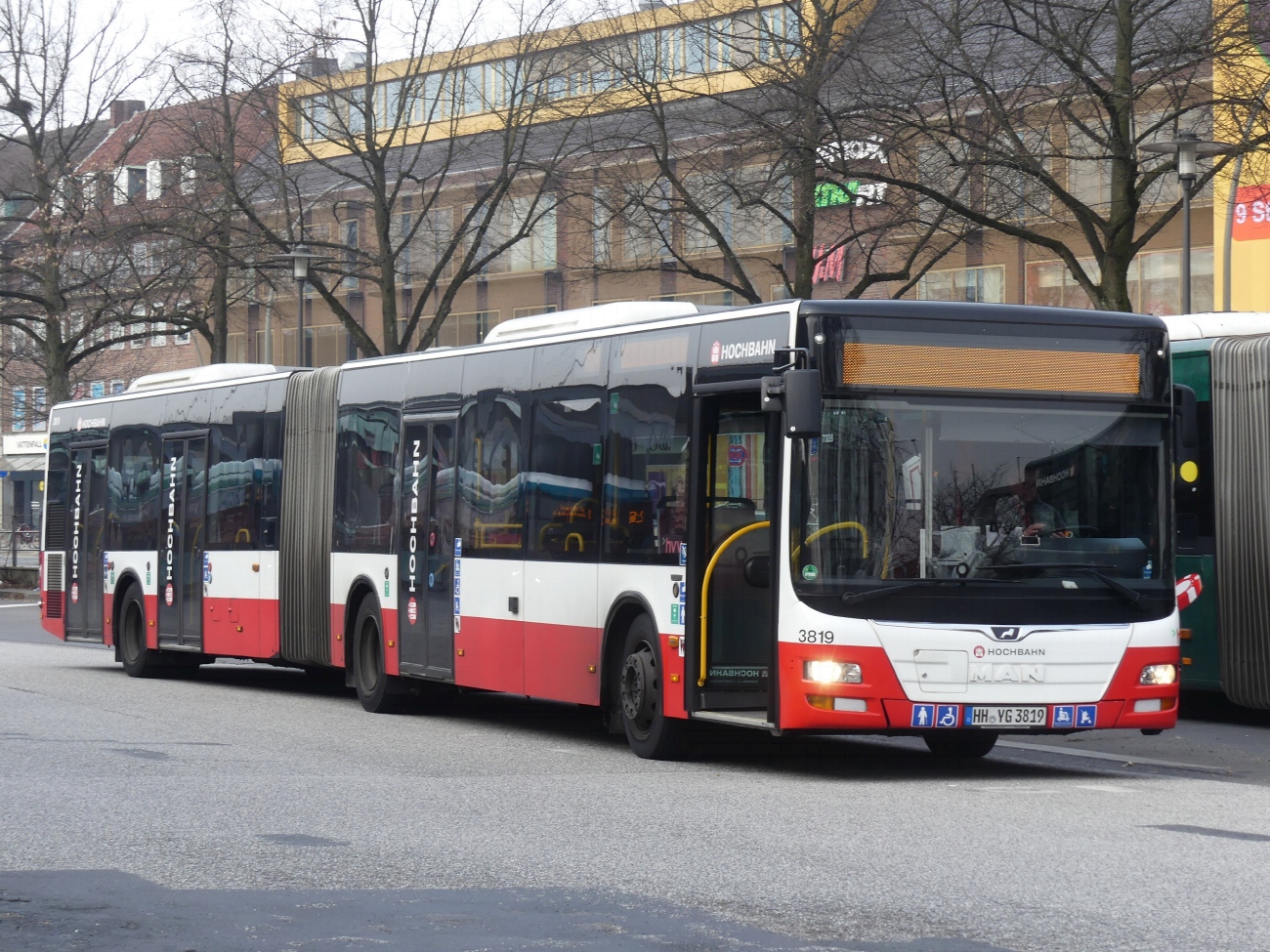 Гамбург, MAN A40 Lion's City GL NG323 № 3819