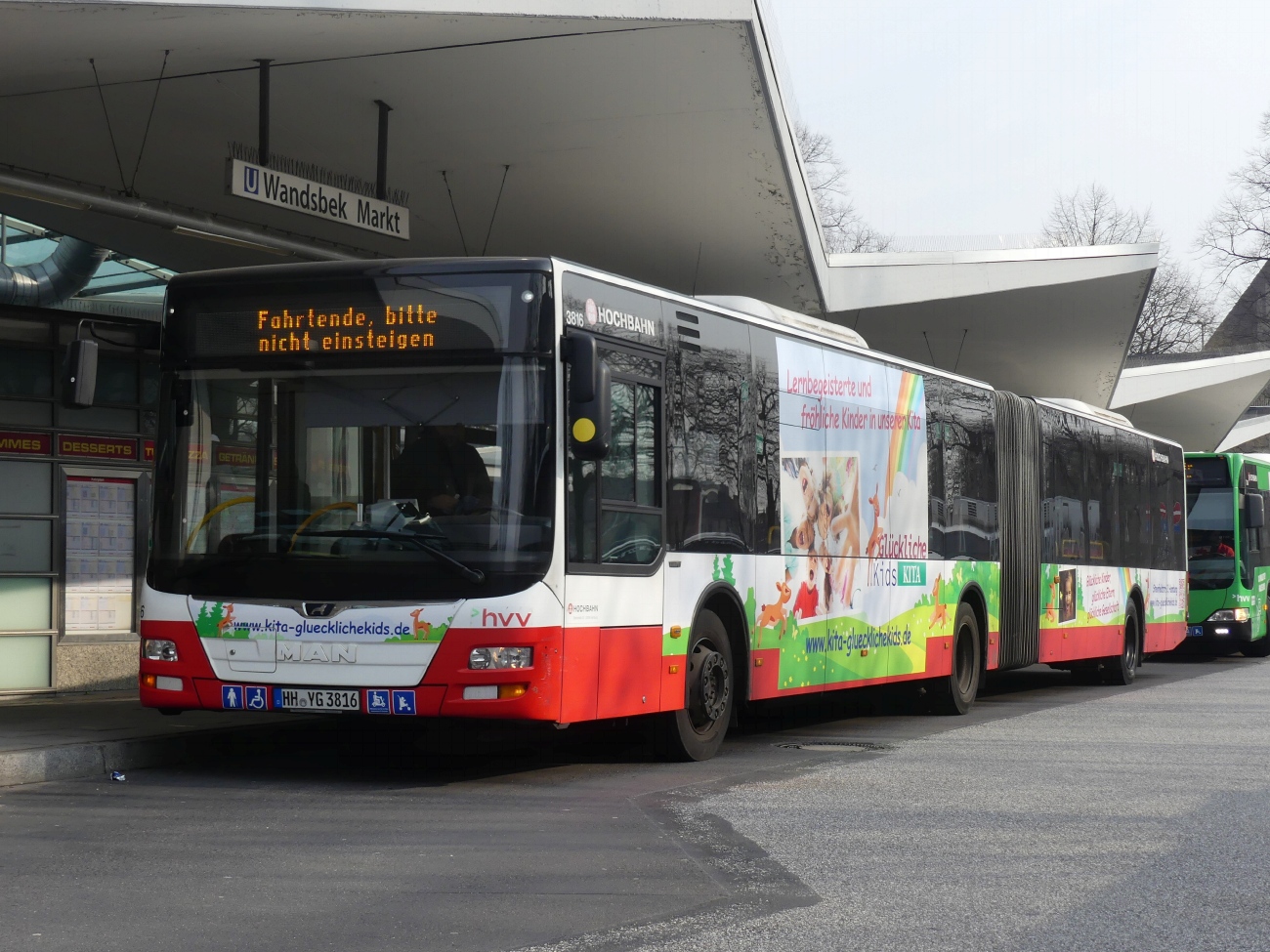 Гамбург, MAN A40 Lion's City GL NG323 № 3816