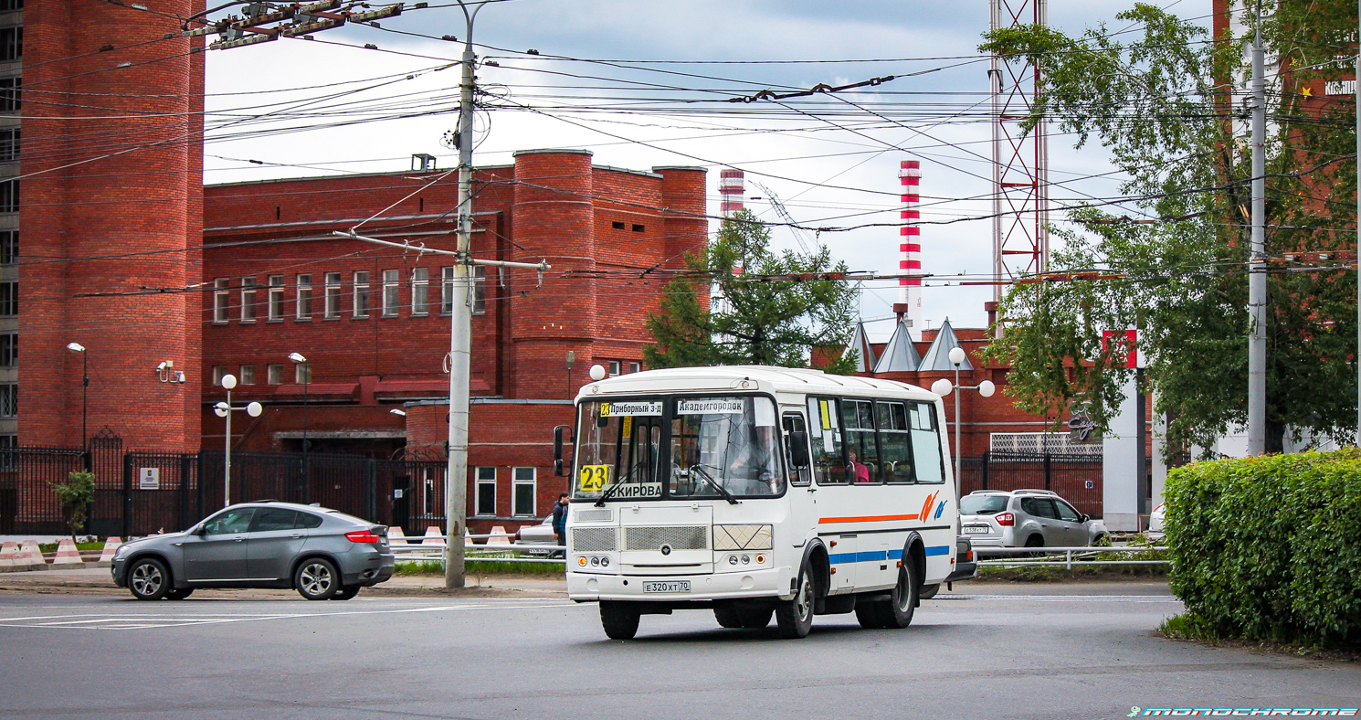 Tomsk region, PAZ-32054 № Е 320 ХТ 70