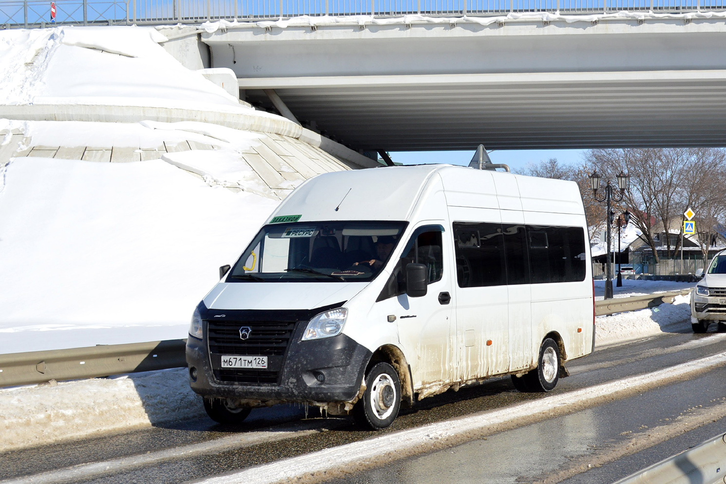Ставропольский край, ГАЗ-A65R33 Next № М 671 ТМ 126