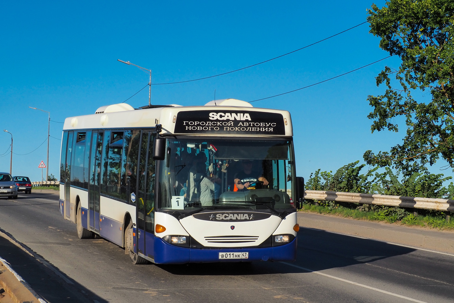 Ленинградская область, Scania OmniLink I (Скания-Питер) № В 011 НК 47