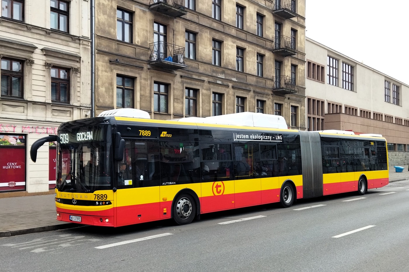Польша, Autosan SanCity M18LF LNG № 7889