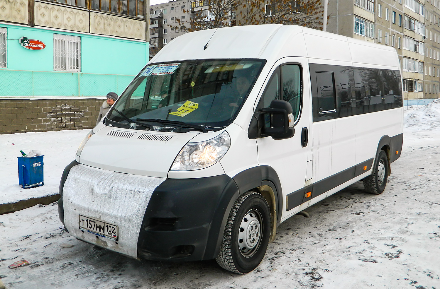 Башкортостан, Нижегородец-2227SK (Peugeot Boxer) № Т 157 ММ 102