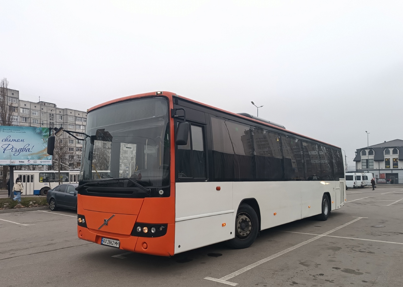 Киевская область, Volvo 8700LE № AX 2862 MH