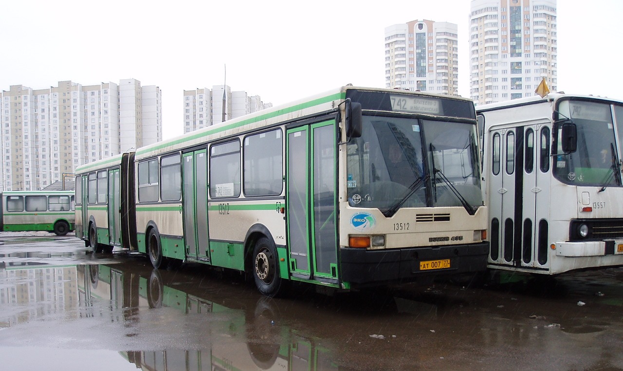 Москва, Ikarus 435.17 № 13512