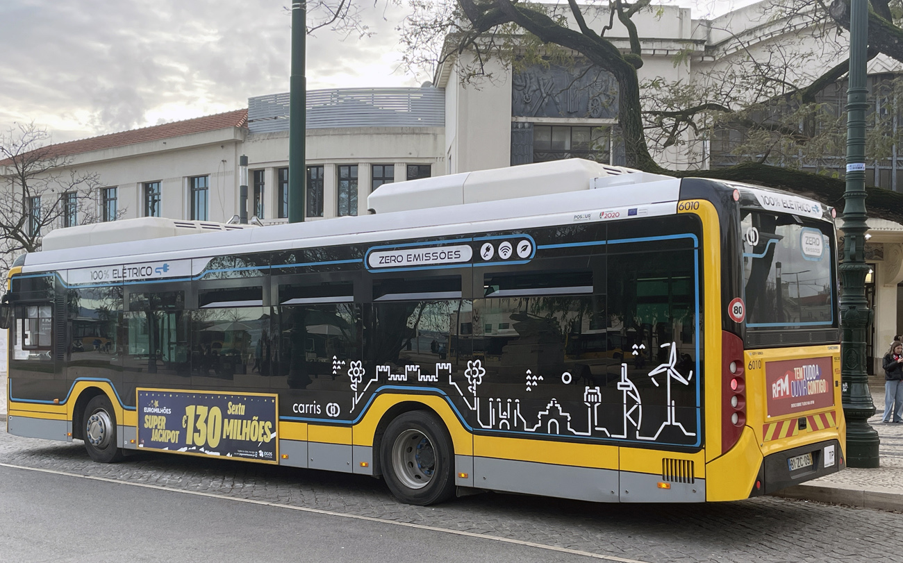 Португалия, Caetano e-City Gold CBN006e № 6010