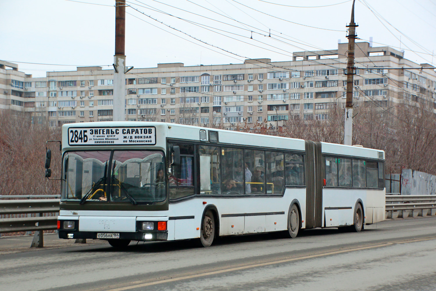 Саратовская область, MAN A11 NG312 № Е 056 НА 164