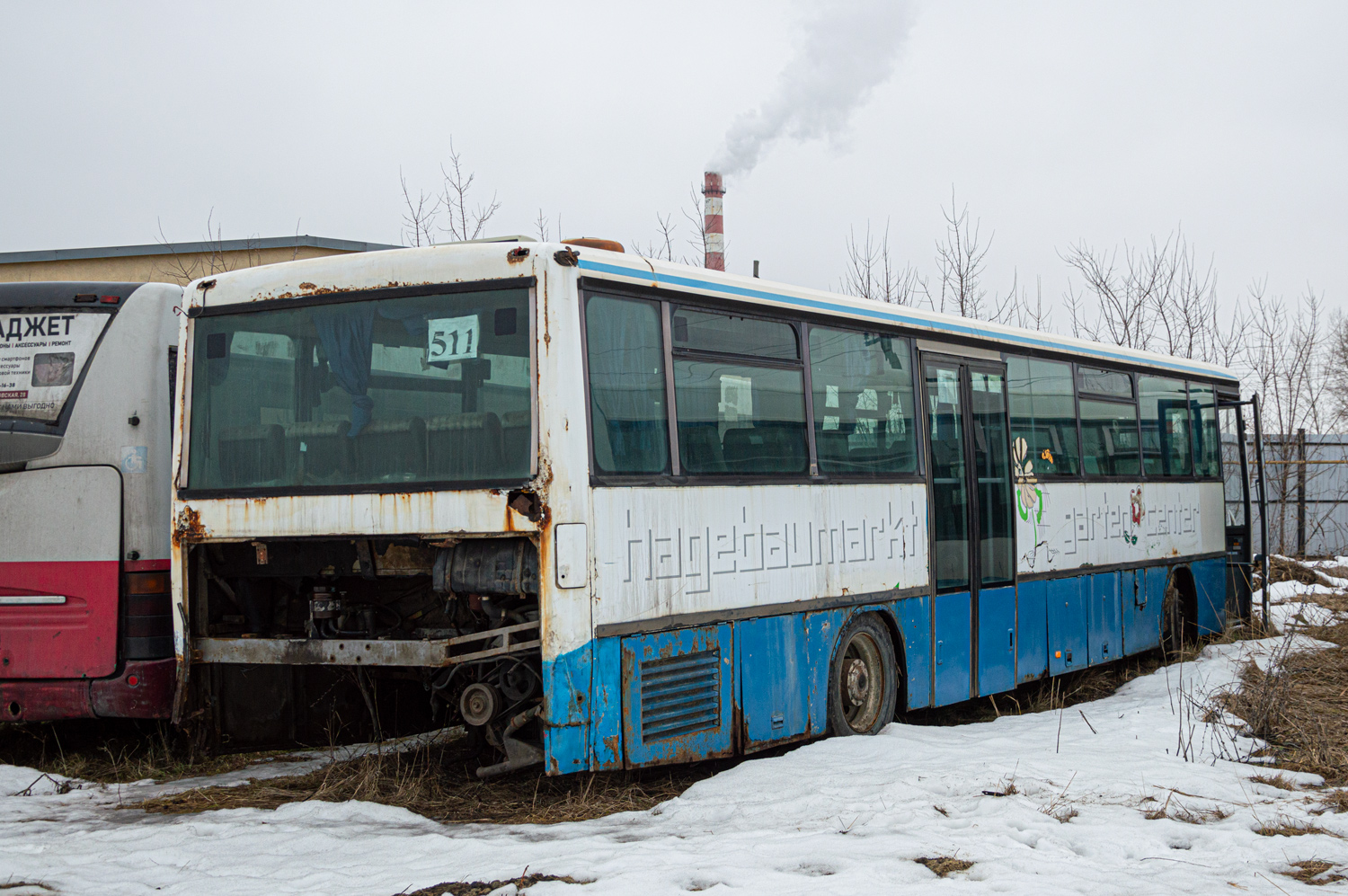 Penza region, Mercedes-Benz O408 Nr. Р 098 УУ 58