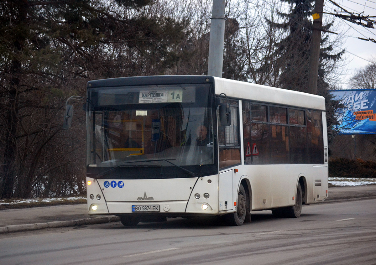 Тернопольская область, МАЗ-206.086 № BO 5874 EK