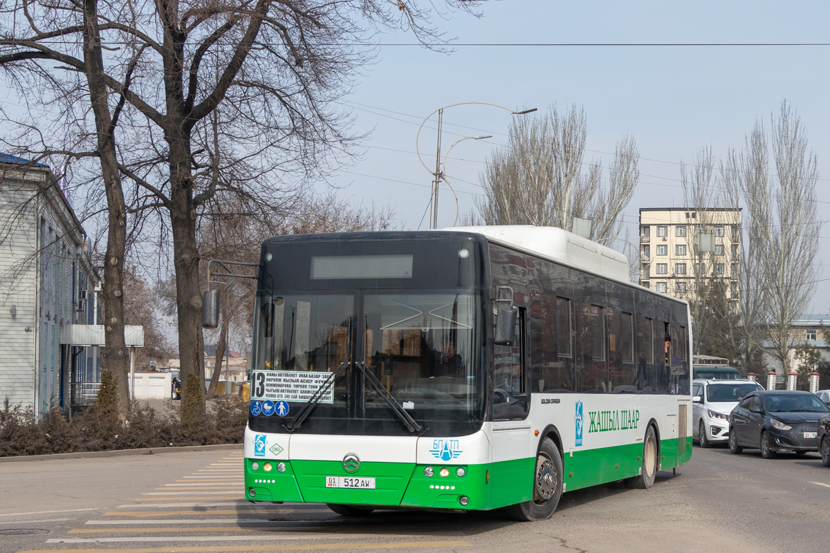Кыргызстан, Golden Dragon XML6105CN № 01 512 AW Кыргызстан, Golden Dragon XML6105CN № 01 512 AW