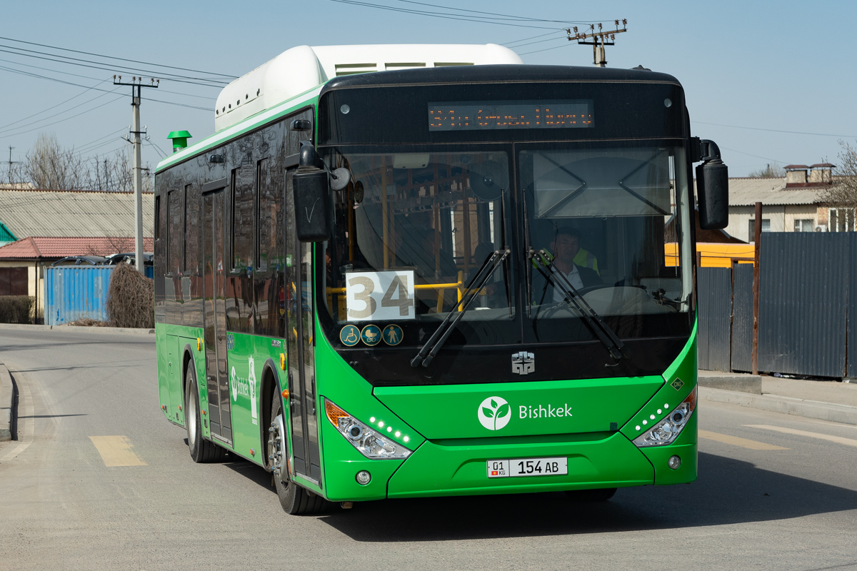 Kirgizstāna, Zhong Tong LCK6105HGC Fashion № 01 154 AB