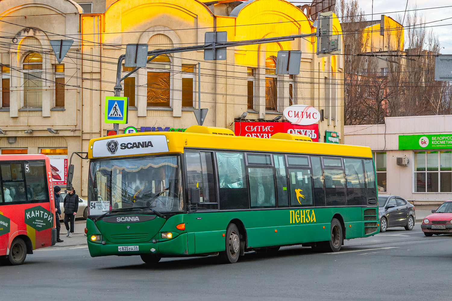 Penza region, Scania OmniLink I (Scania-St.Petersburg) # С 835 УА 58