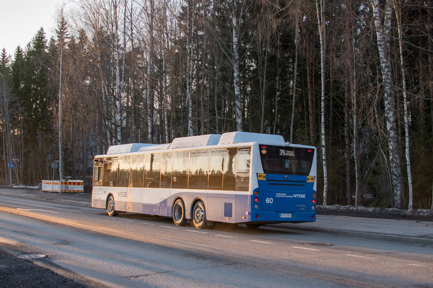 Финляндия, Yutong E15 № 60