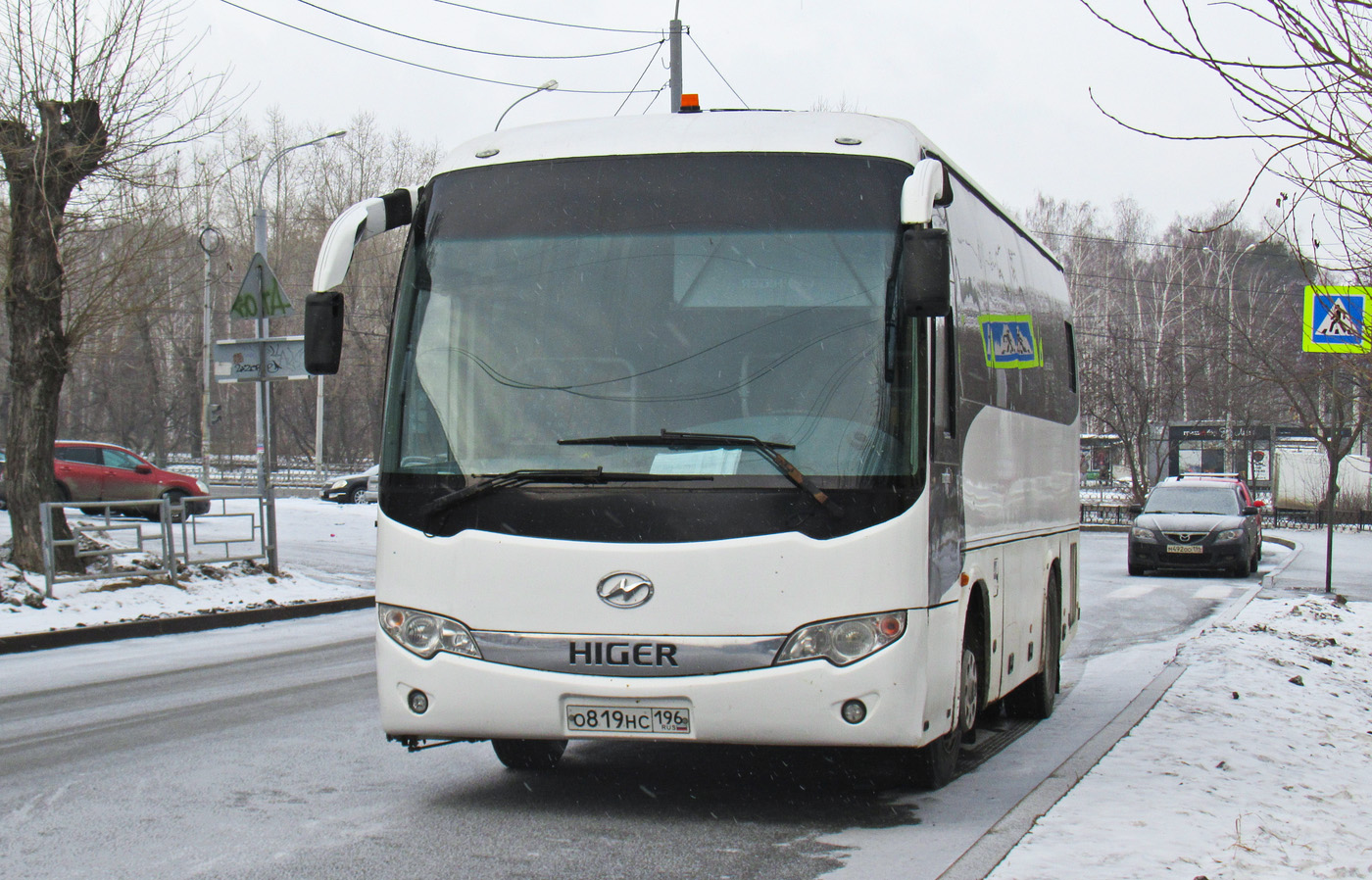 Свердловская область, Higer KLQ6826Q № О 819 НС 196