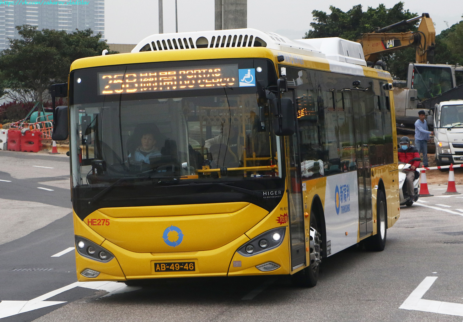 Китай, Higer KLQ6106GHEV1 № HE275