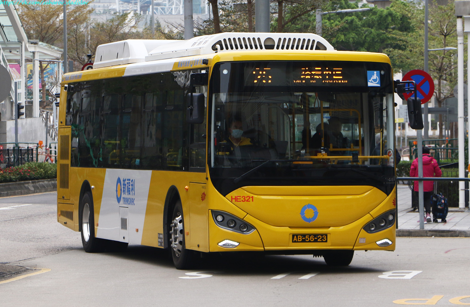 Китай, Higer KLQ6106GHEV1 № HE321
