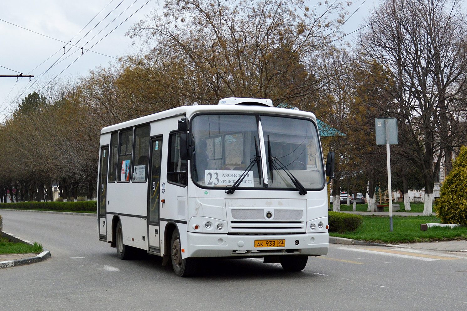 Краснодарский край, ПАЗ-320302-12 № АК 933 23