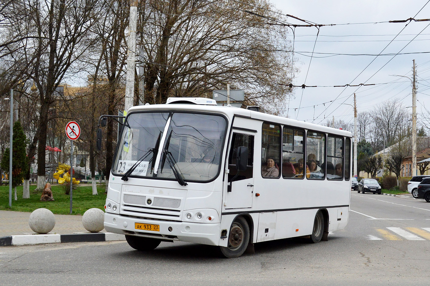 Краснодарский край, ПАЗ-320302-12 № АК 933 23