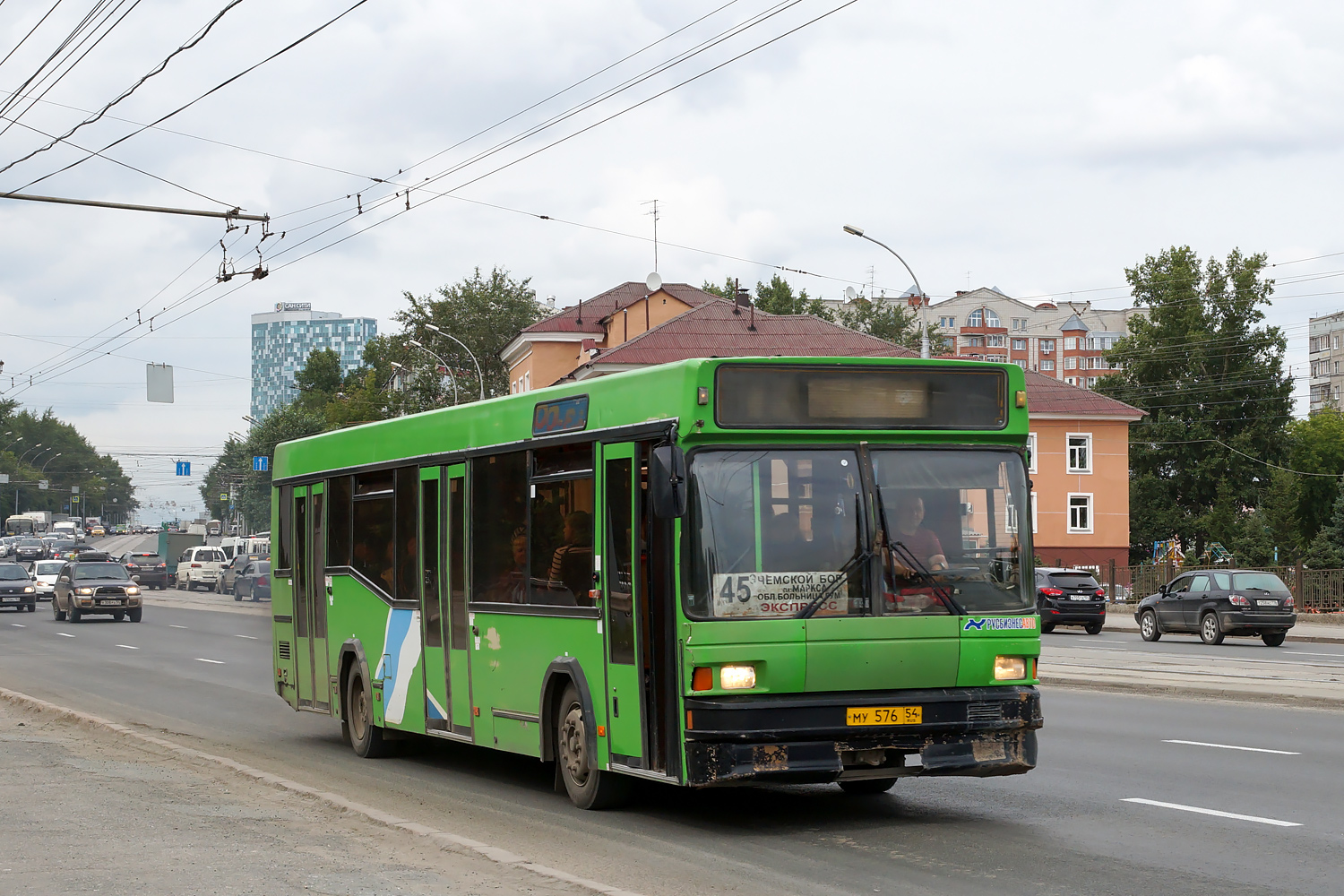 Новосибирская область, МАЗ-104.021 № 3105