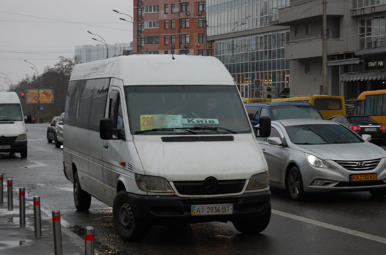 Киевская область, Mercedes-Benz Sprinter W903 308CDI № AI 2836 BT
