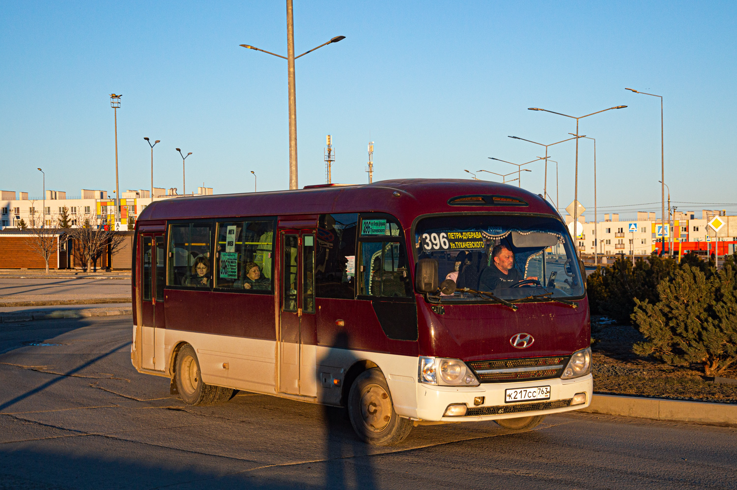 Самарская область, Hyundai County Kuzbass № К 217 СС 763