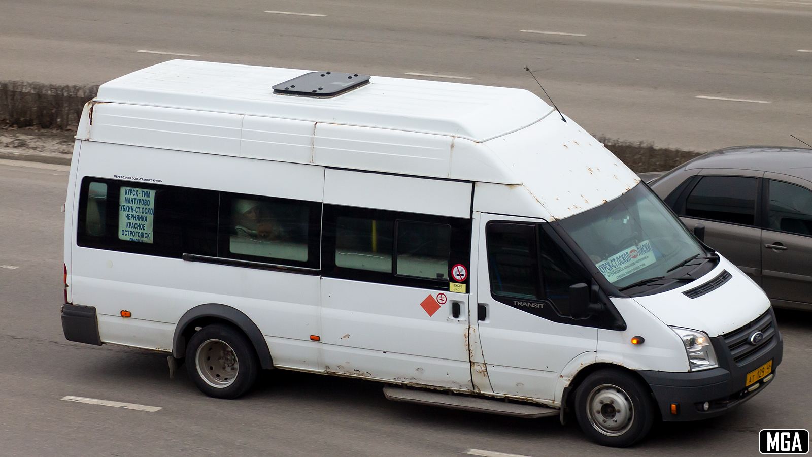 Курская область, Нижегородец-222708  (Ford Transit) № АТ 129 46 Курская область, Нижегородец-222708  (Ford Transit) № АТ 129 46