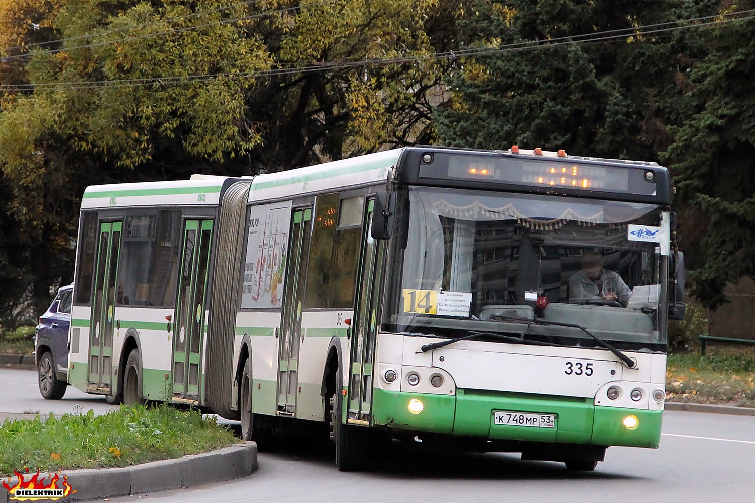Novgorod region, LiAZ-6213.21 # 335