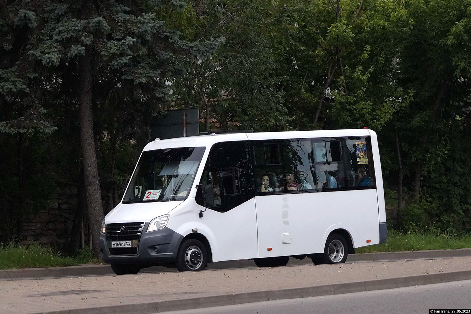 Ставропольский край, ГАЗ-A64R45 Next № М 169 СА 126