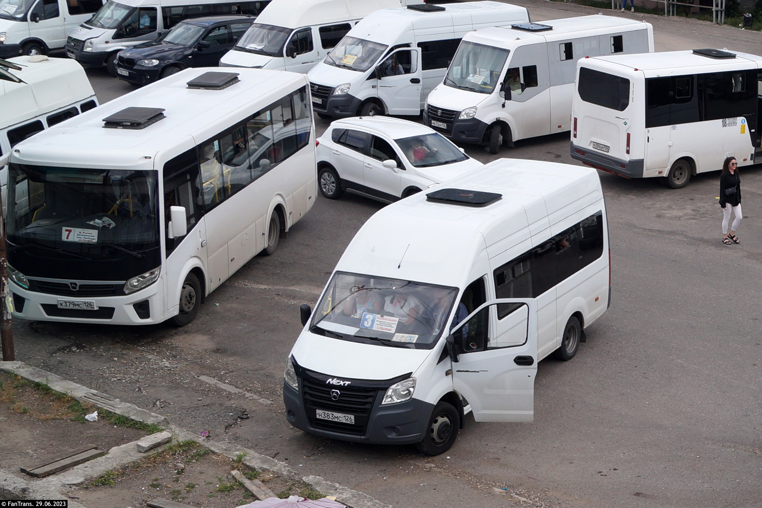 Ставропольский край, ГАЗ-A65R35 Next № Н 383 МС 126