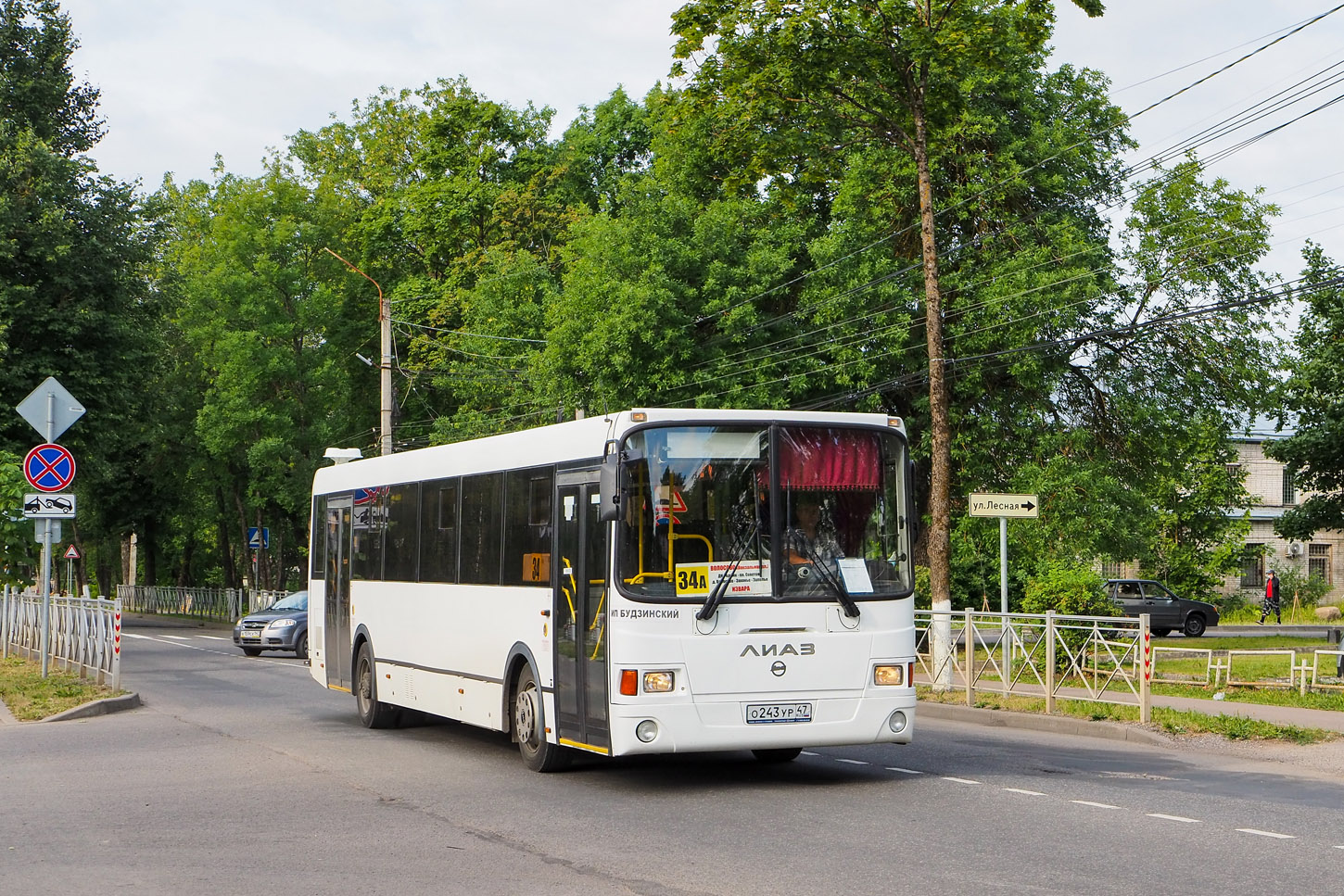 Ленинградская область, ЛиАЗ-5256.65 № О 243 УР 47