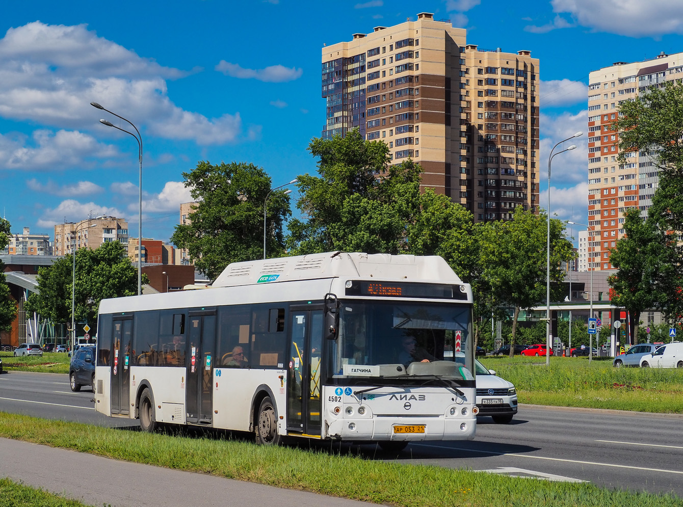 Ленинградская область, ЛиАЗ-5292.67 (CNG) № 4502