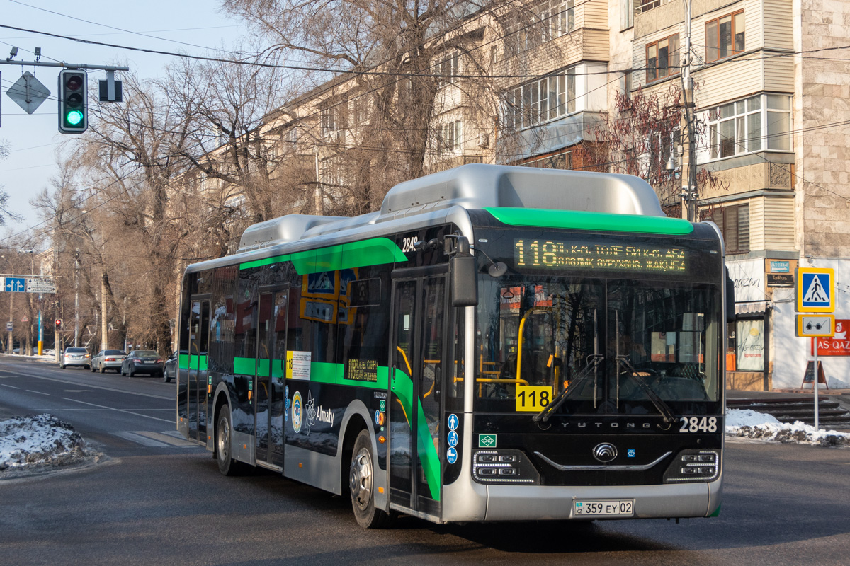 Алматы, Yutong ZK6126HG (QazTehna) № 2848