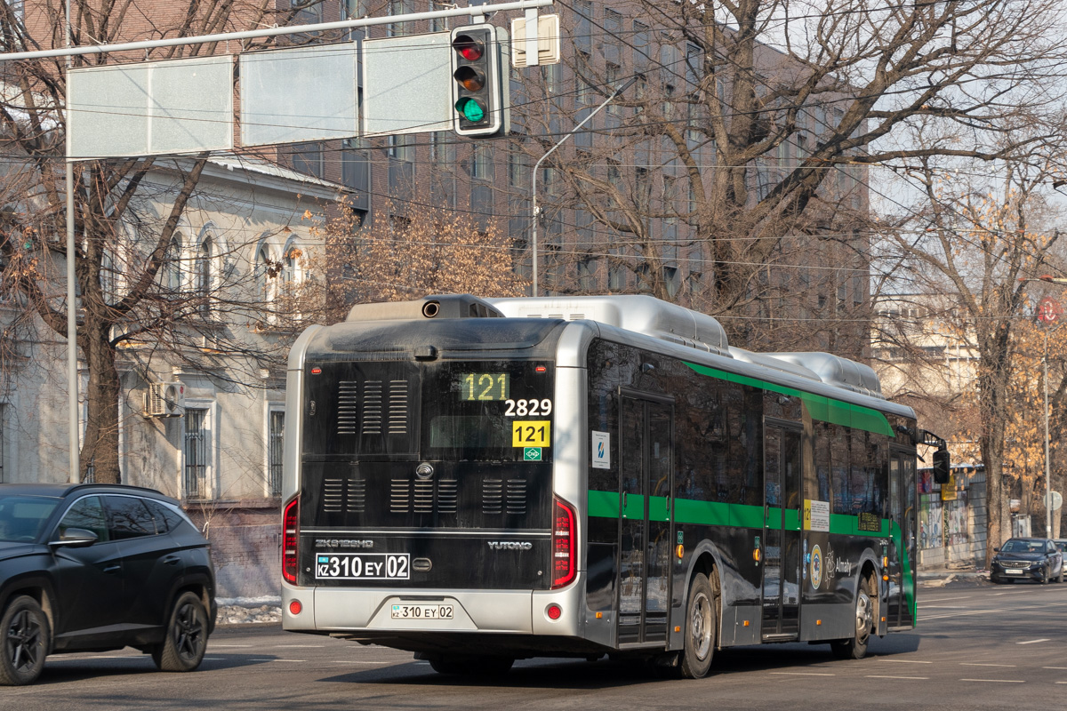 Алматы, Yutong ZK6126HG (QazTehna) № 2829