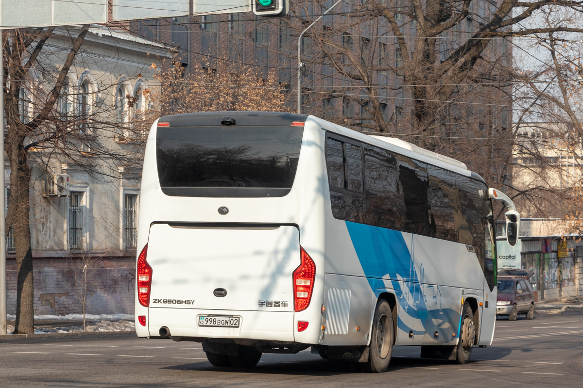 Алматы, Yutong ZK6906H5Y № 998 BGW 02