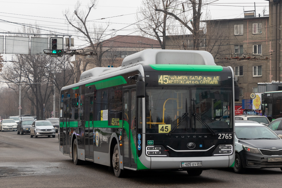Алматы, Yutong ZK6126HG (QazTehna) № 2765